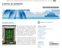 Tablet Screenshot of botica.blogaliza.org