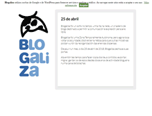 Tablet Screenshot of blogaliza.org