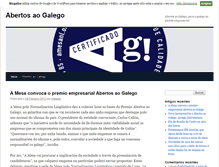 Tablet Screenshot of abertosaogalego.blogaliza.org